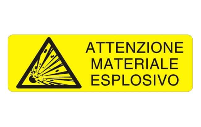materiale esplosivo